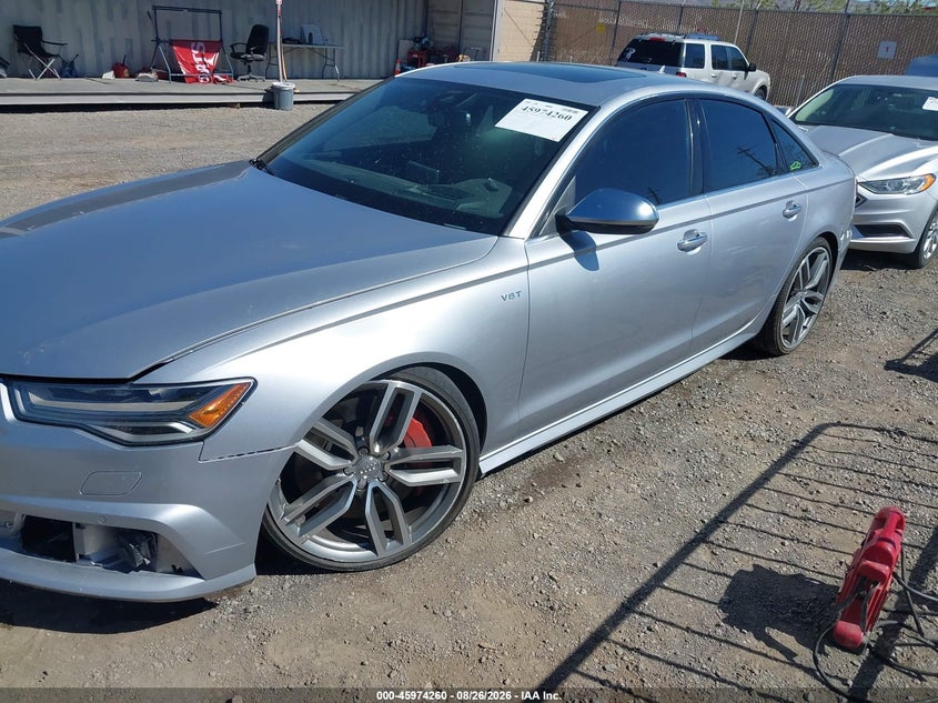 2016 AUDI S6 SEDAN 4.0L V-8 DI, DOHC, VVT, TURBO, 450HP