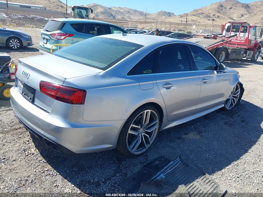 2016 AUDI S6 SEDAN 4.0L V-8 DI, DOHC, VVT, TURBO, 450HP