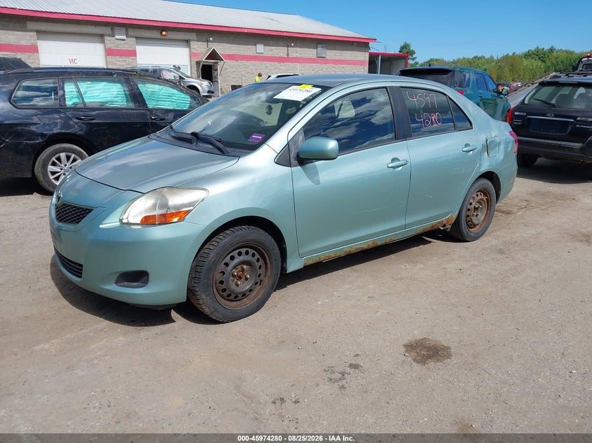 2010 Toyota Yaris, Обычный износ, IAAI, VIN JTDBT4K36A1364420 — фото 2