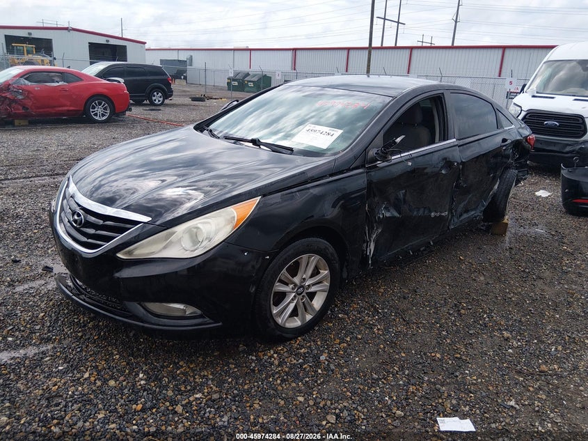 2013 Hyundai Sonata, Rear, IAAI, VIN 5NPEB4AC8DH689200 — photo 2