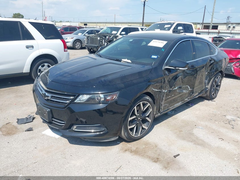 2017 Chevrolet Impala, Left Side, IAAI, VIN 2G1105S31H9193570 — photo 2
