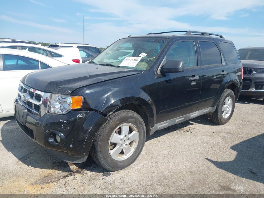 Vin: 1fmcu0dg2ckb11856, lot: 46473540, ford escape xlt 20122