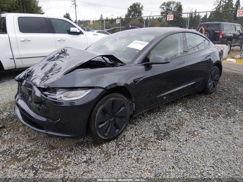 Vin: 5yj3e1ea3rf873469, lot: 46473544, tesla model 3 long range dual motor all-wheel drive/rear-wheel drive 20242