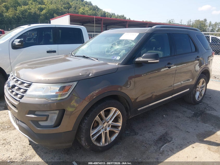Vin: 1fm5k8d86ggc21193, lot: 46473553, ford explorer xlt 20162