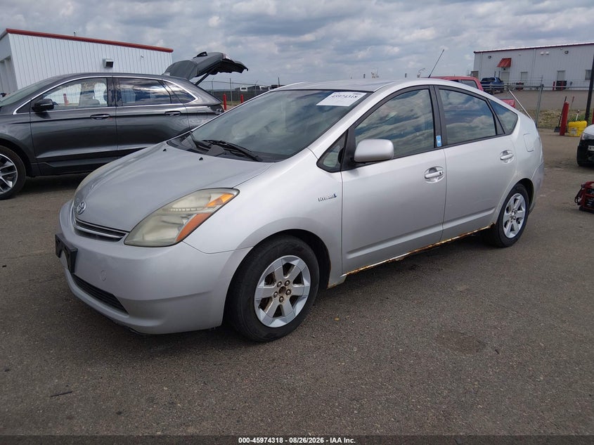 2007 Toyota Prius, Левый бок, IAAI, VIN JTDKB20U073240675 — фото 2