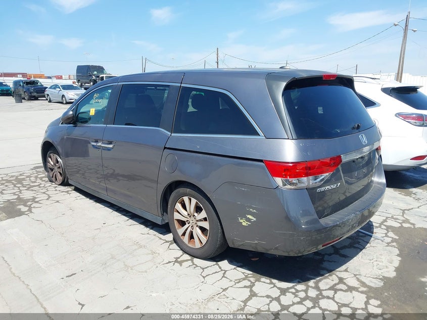 Vin: 5fnrl5h39gb141820, lot: 46473571, honda odyssey se 20163