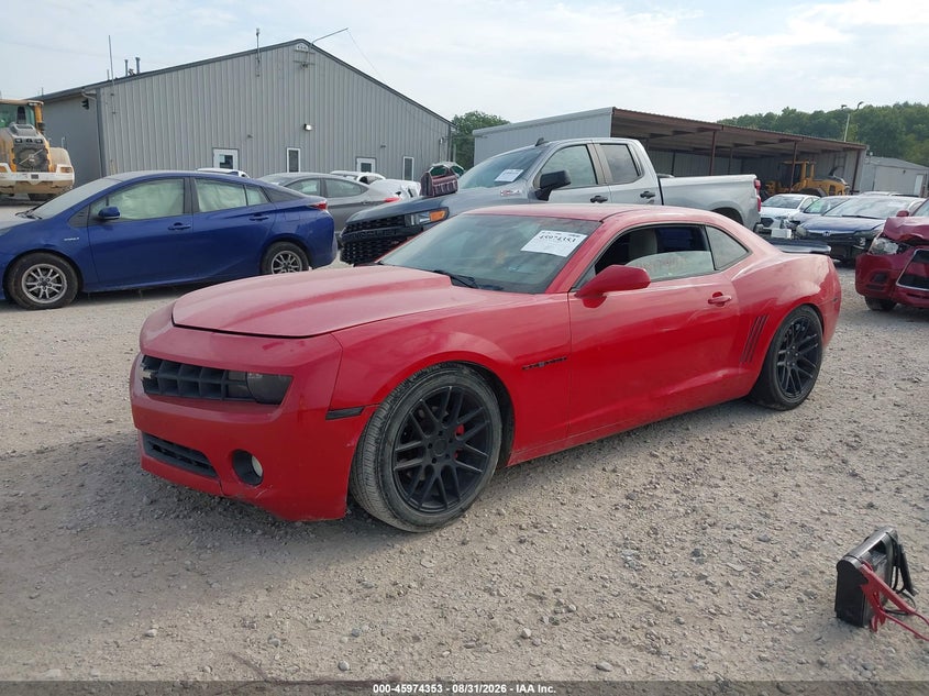 2013 Chevrolet Camaro, Удар сзади, IAAI, VIN 2G1FB1E36D9138255 — фото 2