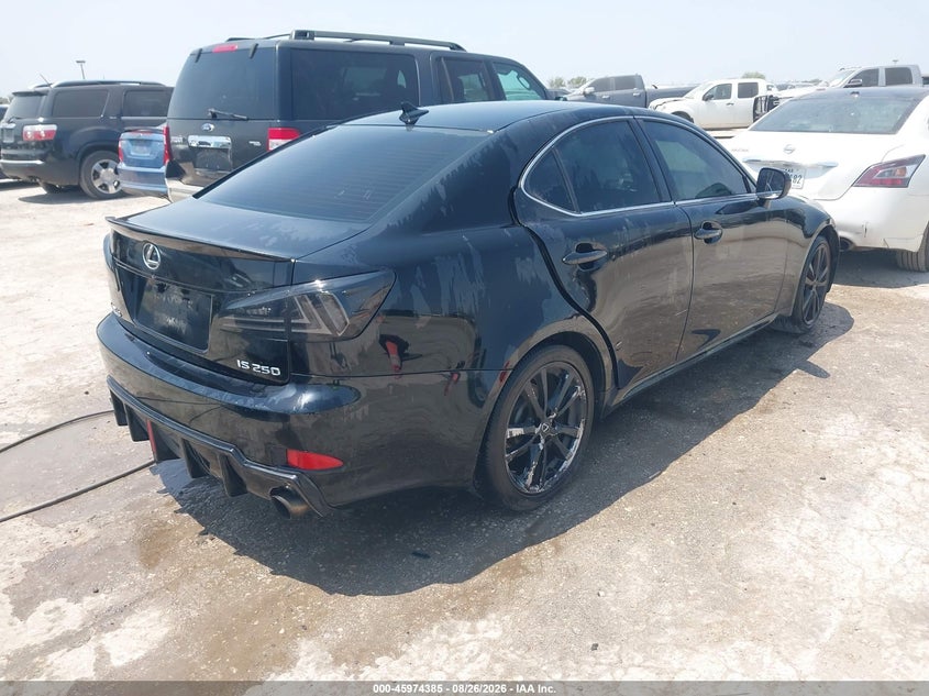 2008 LEXUS IS 250 auction photo 4