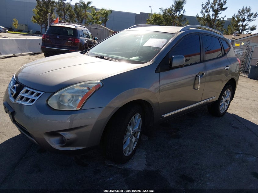 2013 Nissan Rogue, Обидва боки, IAAI, VIN JN8AS5MT1DW553912 — фото 2
