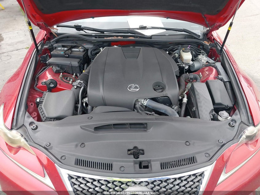 2014 LEXUS IS SEDAN 2.5L V-6 DI, DOHC, VVT, PREMIUM , 204HP