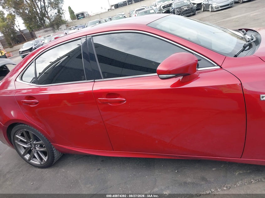 2014 LEXUS IS SEDAN 2.5L V-6 DI, DOHC, VVT, PREMIUM , 204HP