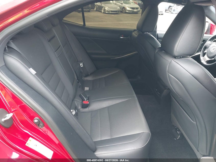 2014 LEXUS IS SEDAN 2.5L V-6 DI, DOHC, VVT, PREMIUM , 204HP