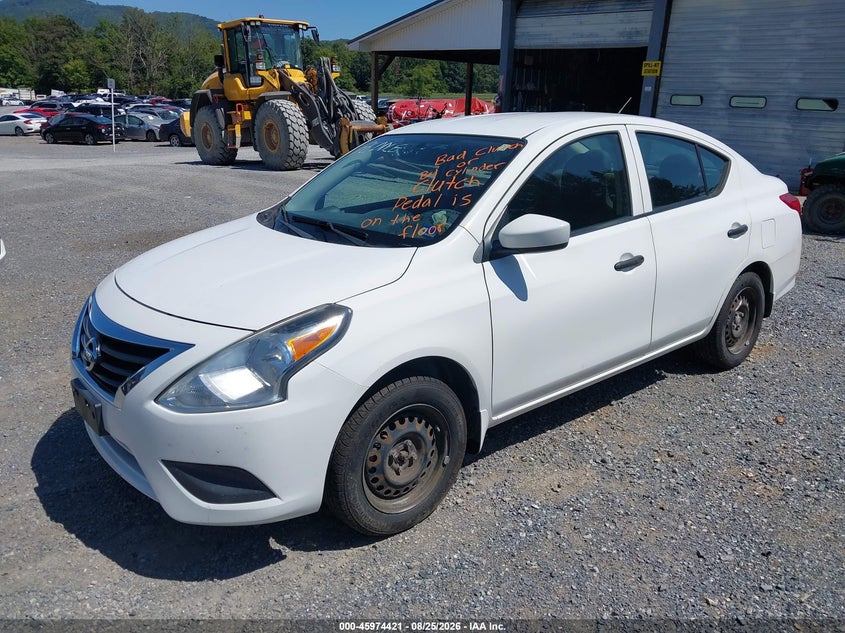 2016 Nissan Versa, Обычный износ, IAAI, VIN 3N1CN7AP8GL880352 — фото 2