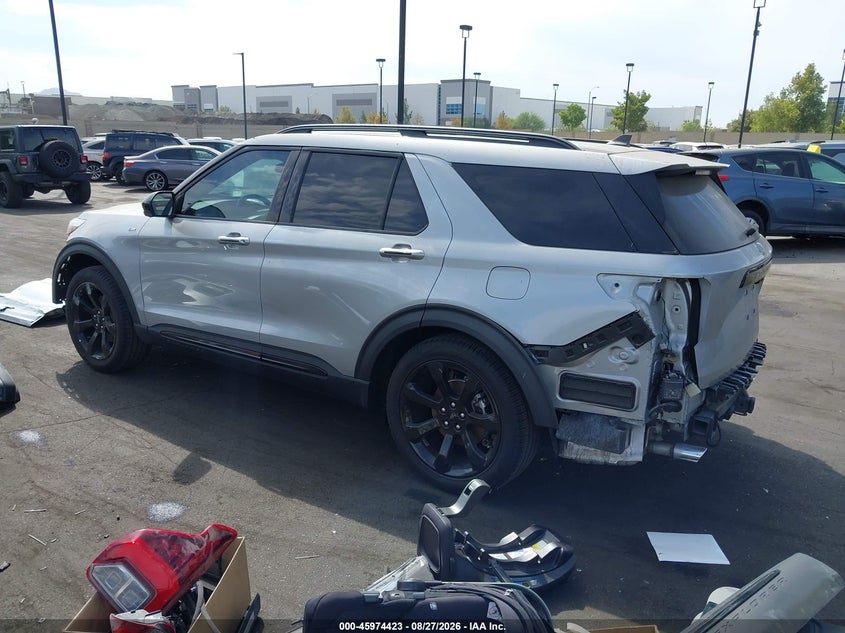 Vin: 1fmsk7kh4pga95755, lot: 46473663, ford explorer st-line 20233