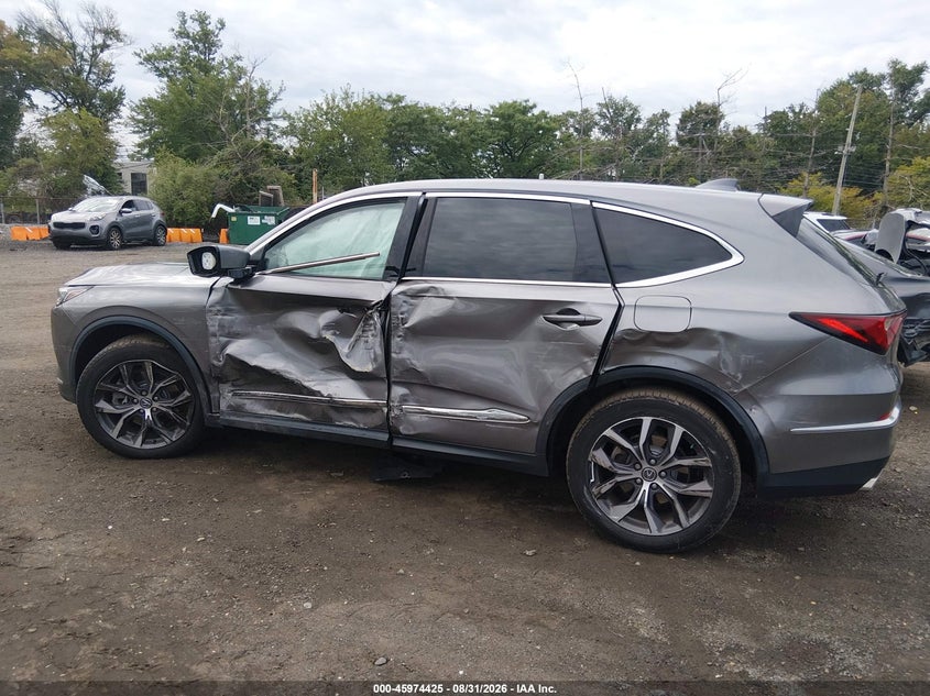 ACURA MDX 2022 VIN 5J8YE1H46NL039233