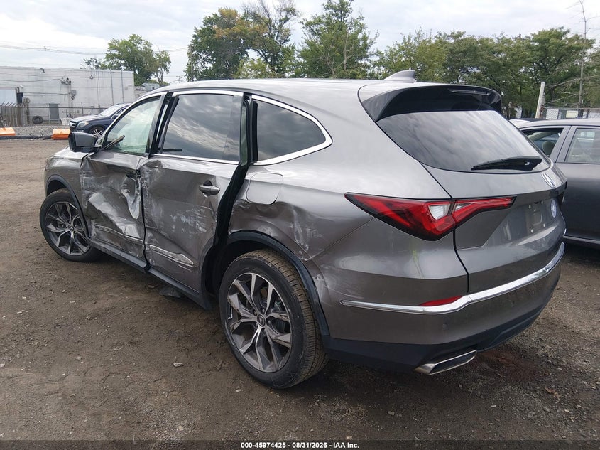 ACURA MDX 2022 VIN 5J8YE1H46NL039233