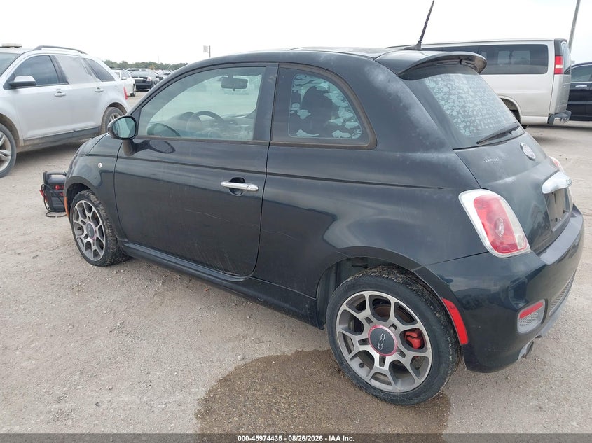 2012 FIAT 500 auction photo 3
