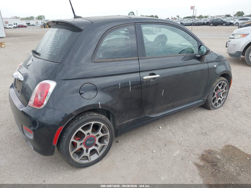 2012 FIAT 500 auction photo 4