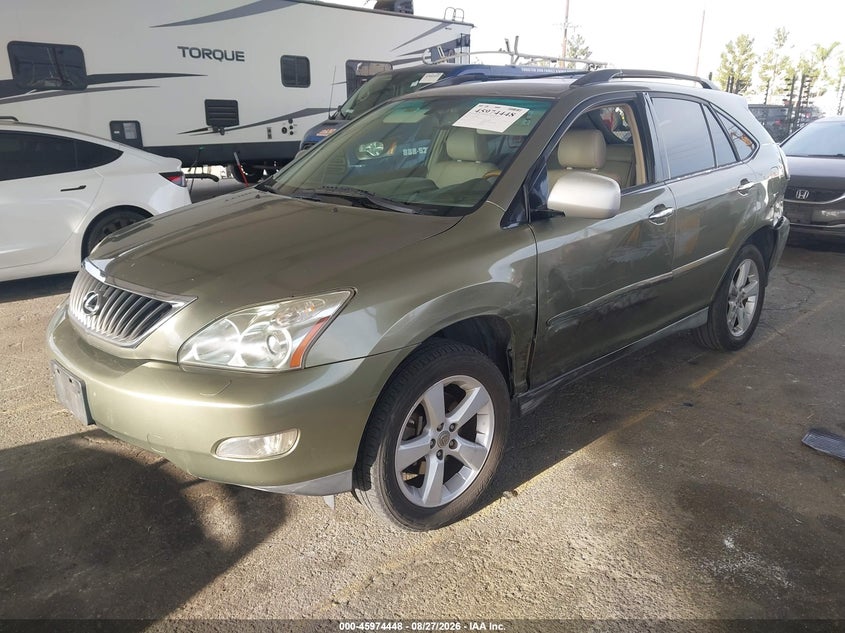2008 Lexus RX, Left Side, IAAI, VIN 2T2GK31U68C041564 — photo 2