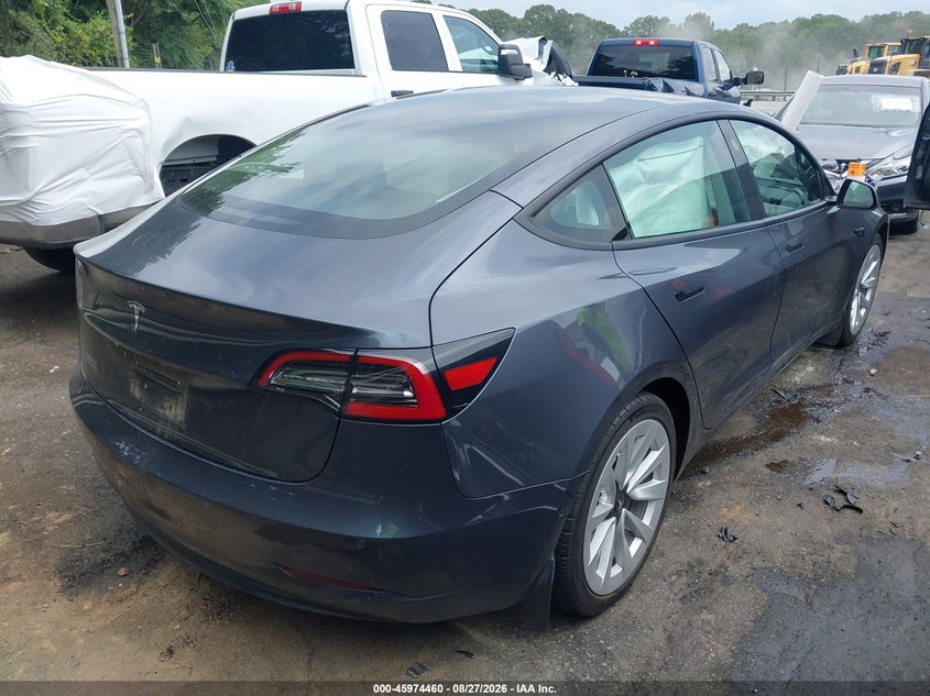 Vin: 5yj3e1ea9nf374895, lot: 46473700, tesla model 3 rear-wheel drive 20224
