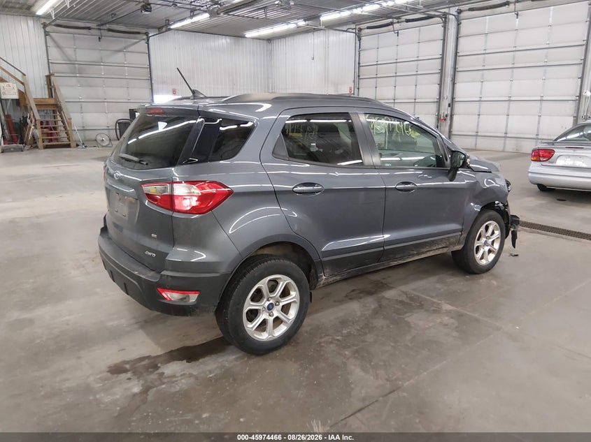Vin: maj6p1ul4jc168360, lot: 46473706, ford ecosport se 20184