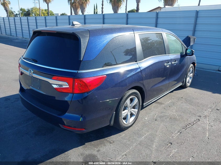 Vin: 5fnrl6h70lb069246, lot: 46473708, honda odyssey ex-l/ex-l w/navi   res 20204