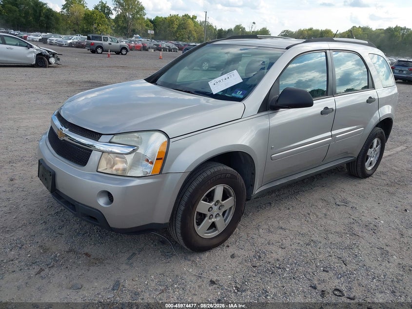 2007 Chevrolet Equinox, Обычный износ, IAAI, VIN 2CNDL13F676121031 — фото 2