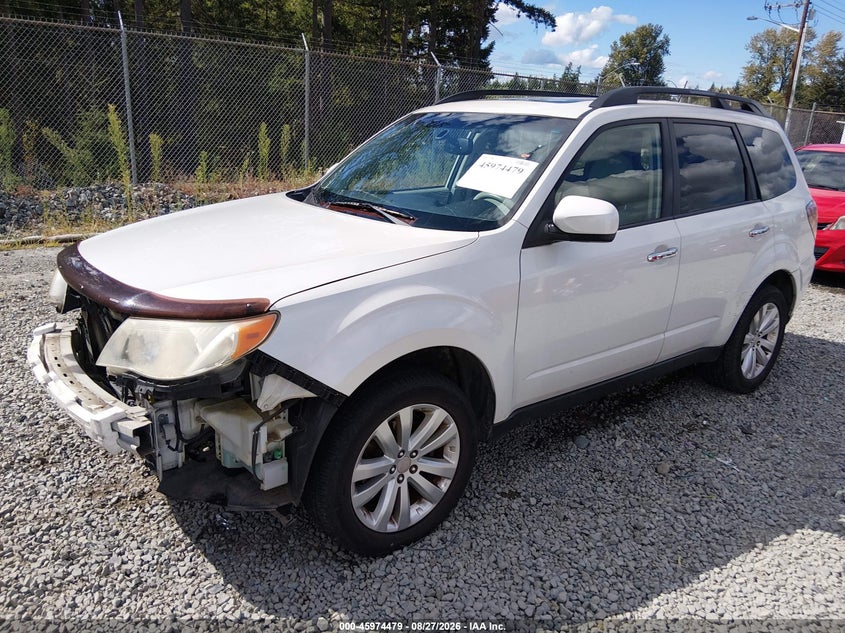 2012 SUBARU FORESTER SPORT UTILITY VEHICLE 2.5L H-4 DOHC, VVT, 170HP