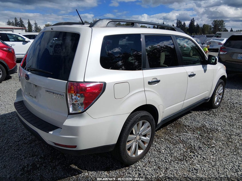2012 SUBARU FORESTER SPORT UTILITY VEHICLE 2.5L H-4 DOHC, VVT, 170HP