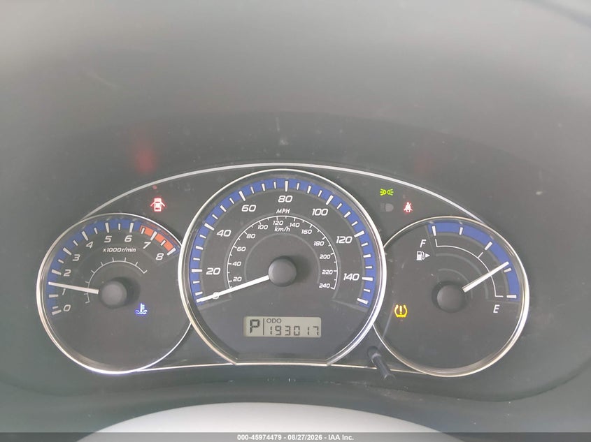 2012 SUBARU FORESTER SPORT UTILITY VEHICLE 2.5L H-4 DOHC, VVT, 170HP
