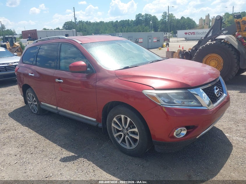 2014 NISSAN PATHFINDER auction photo 1