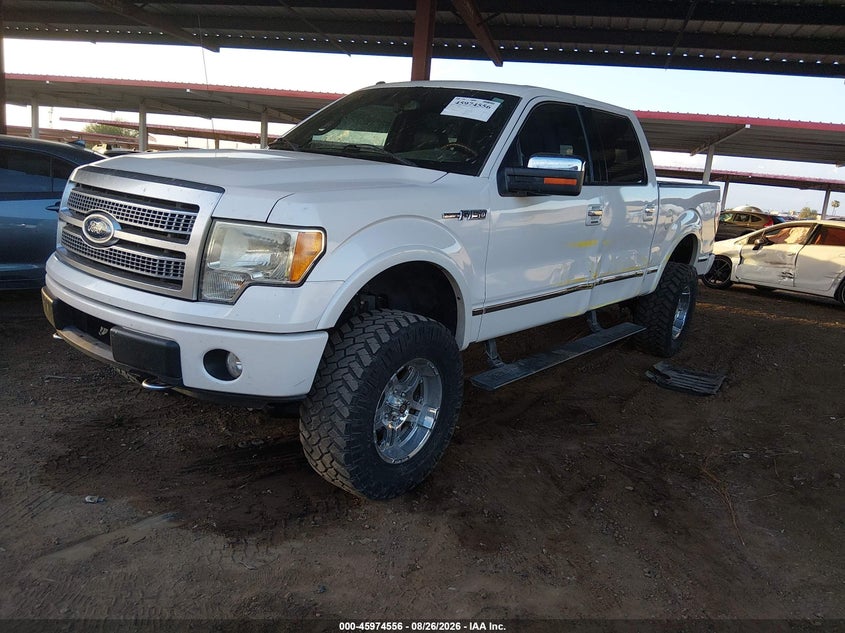 2010 Ford F-150, Left Side, IAAI, VIN 1FTFW1EV2AFD89225 — photo 2
