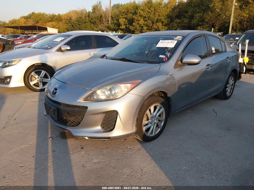 Vin: jm1bl1v73c1555020, lot: 46473831, mazda mazda3 i touring 20122