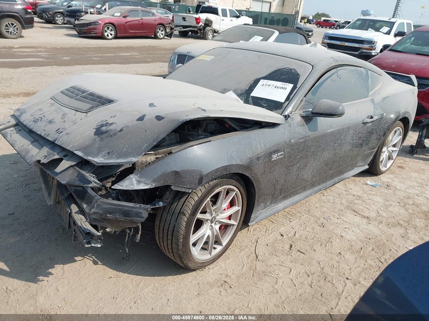 Vin: 1fa6p8cfxr5410329, lot: 46473840, ford mustang gt premium fastback 20242