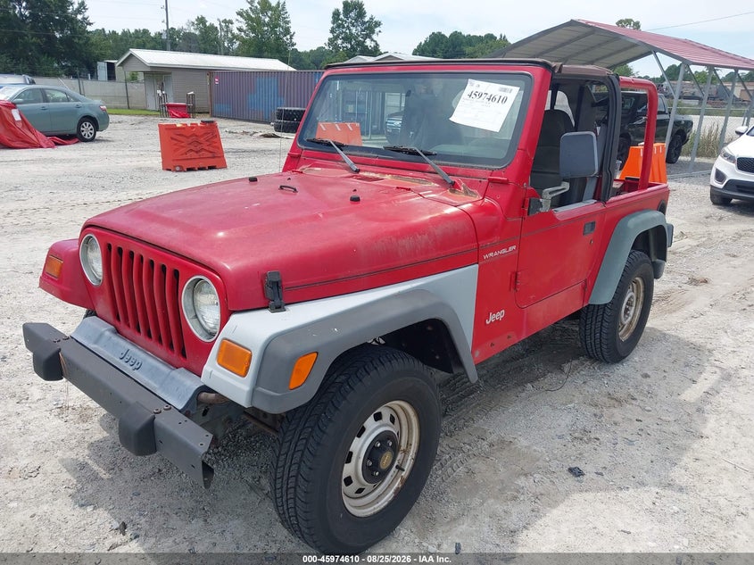 1999 JEEP WRANGLER auction photo 2