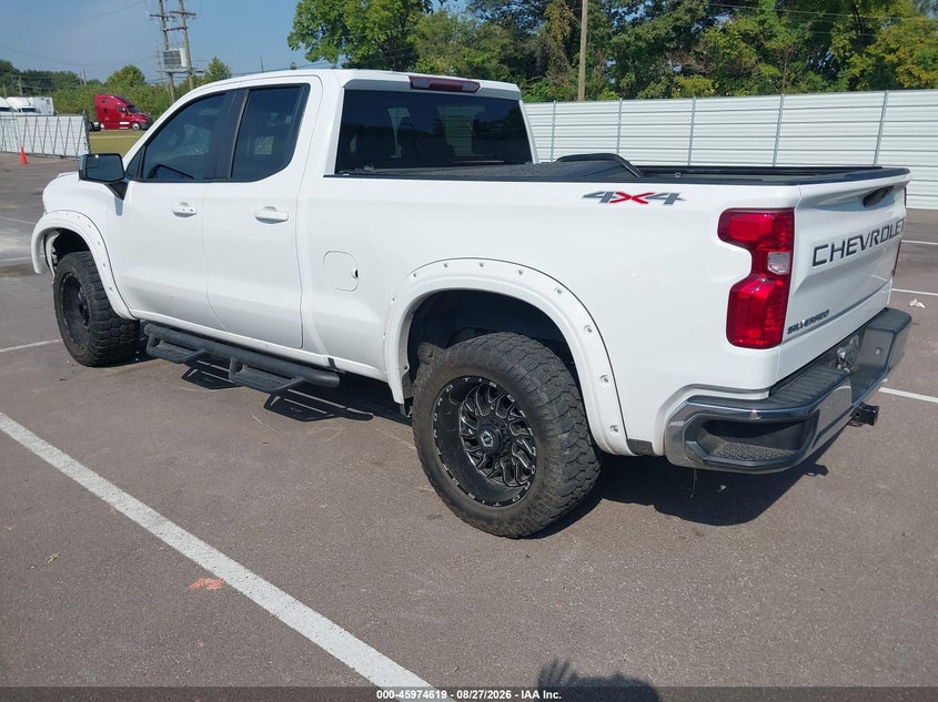 Vin: 1gcryjek2mz315917, lot: 46473859, chevrolet silverado 1500 4wd  standard bed lt with 2fl 20213