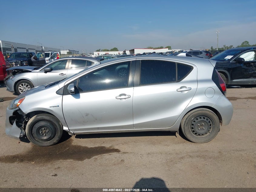 TOYOTA PRIUS C 2015 VIN JTDKDTB36F1111452