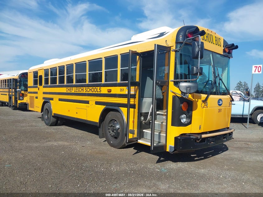 2016 BLUE BIRD SCHOOL BUS / TRANSIT BUS auction photo 1