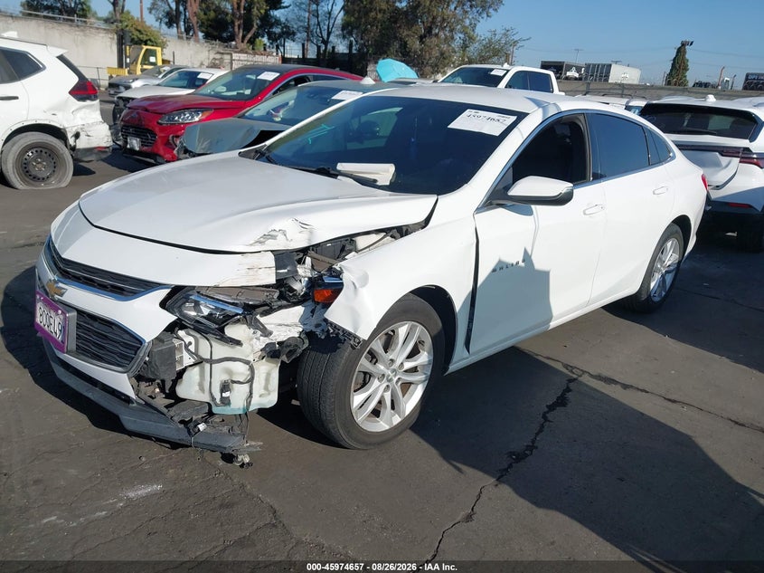 2018 Chevrolet Malibu, Left Front, IAAI, VIN 1G1ZD5ST3JF197818 — photo 2
