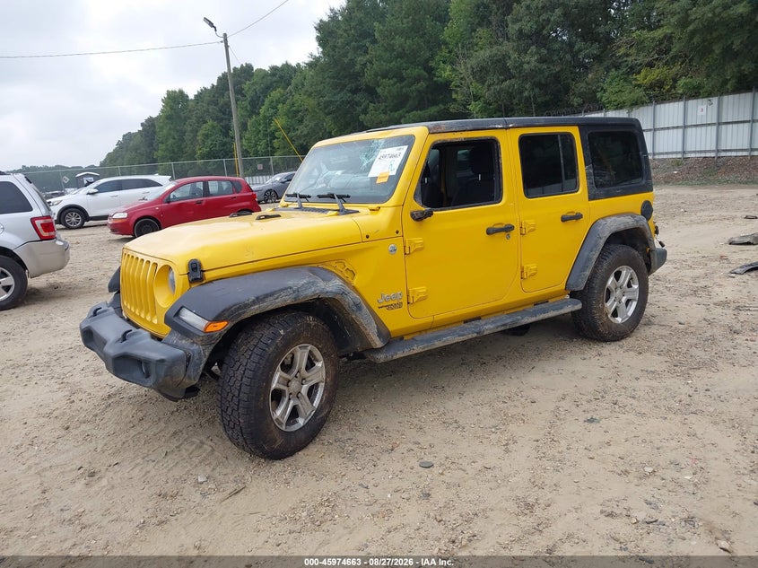 JEEP WRANGLER UNLIMITED 2019 VIN 1C4HJXDG5KW648529