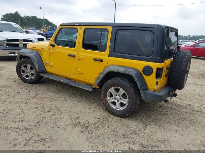 JEEP WRANGLER UNLIMITED 2019 VIN 1C4HJXDG5KW648529