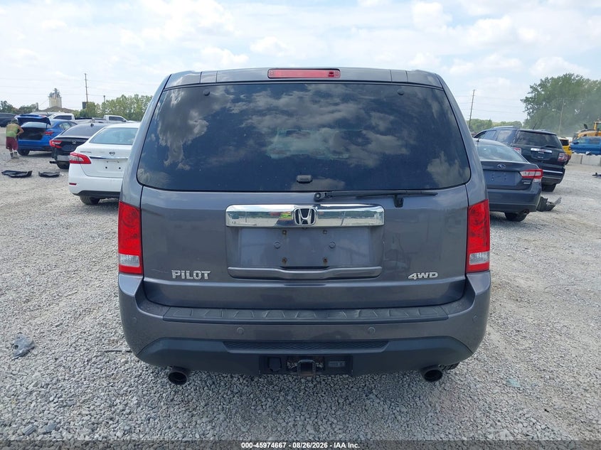 HONDA PILOT 2014 VIN 5FNYF4H52EB026634