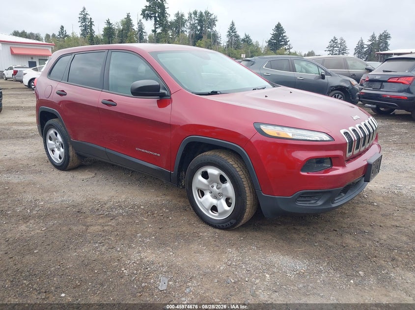 2016 JEEP CHEROKEE auction photo 1