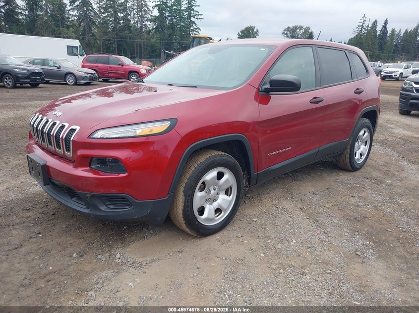 2016 JEEP CHEROKEE auction photo 2