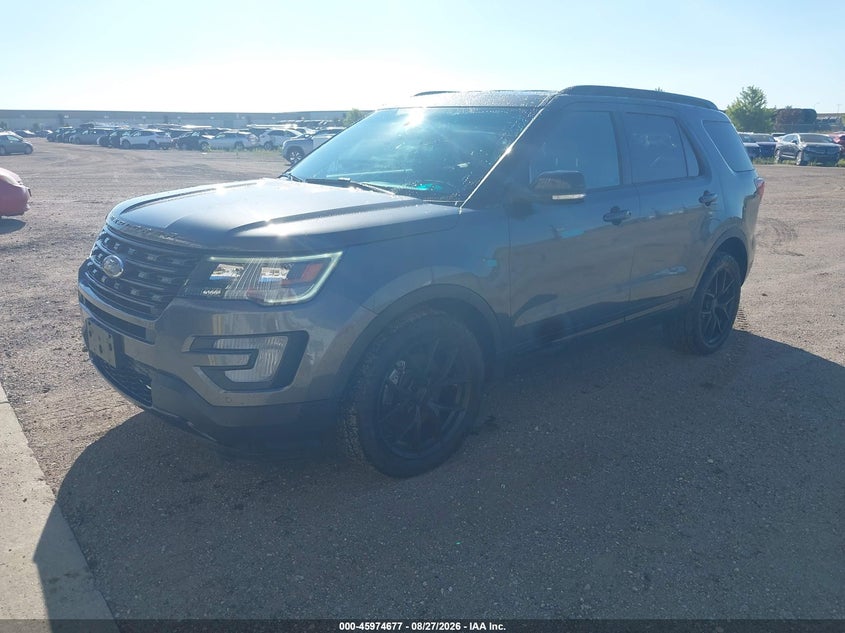 2017 Ford Explorer, Град, IAAI, VIN 1FM5K8GT8HGB64724 — фото 2