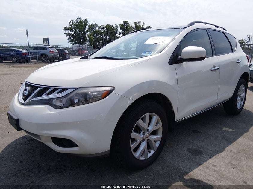 NISSAN MURANO 2014 VIN JN8AZ1MW2EW517761