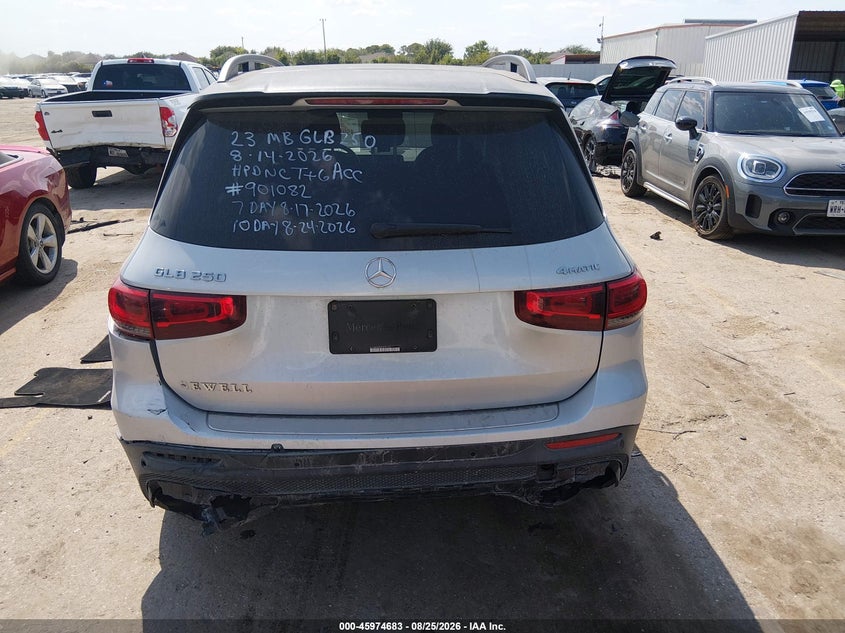 MERCEDES-BENZ GLB 250 2023 VIN W1N4M4HB3PW307181