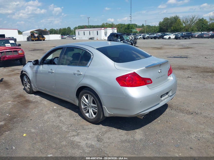 2013 INFINITI G37X auction photo 3