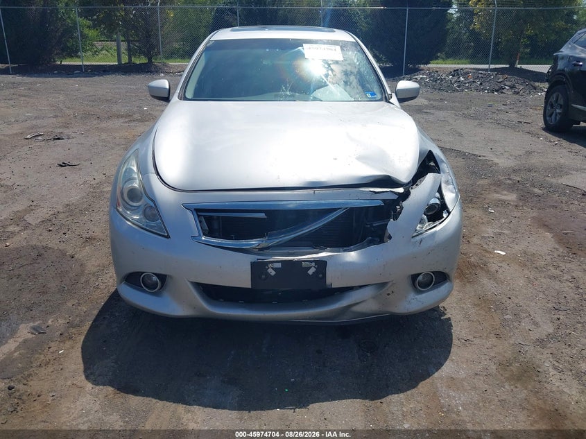 2013 INFINITI G37X auction photo 6