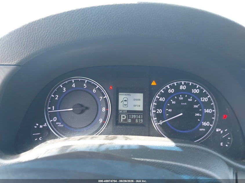 2013 INFINITI G37X auction photo 7